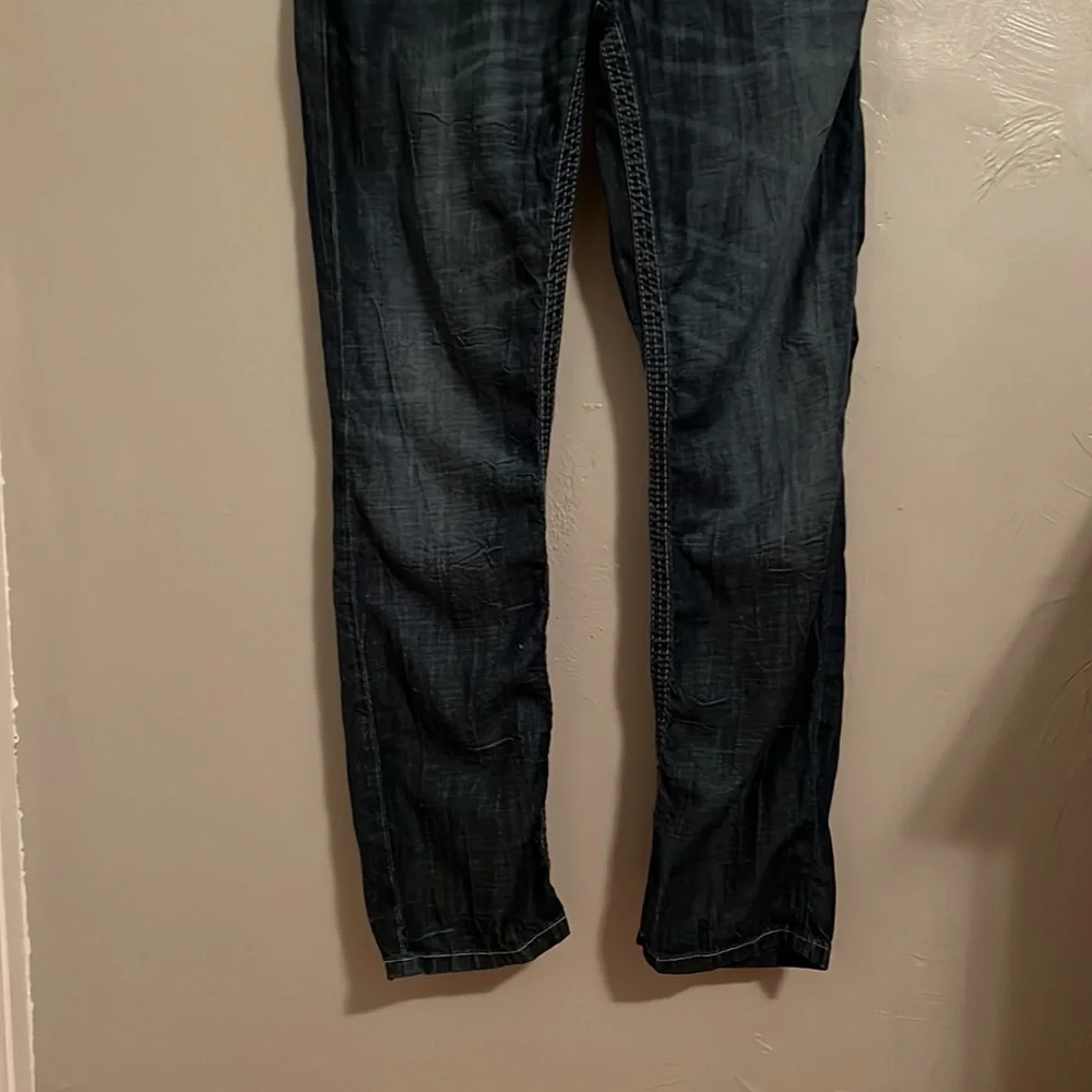 BKE Jake straight leg dark wash jeans